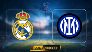 Şampiyonlar Liginde gecenin maçı Real Madridin rakibi Inter