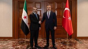 Dışişleri Bakanı Hakan Fidan Suriyeli mevkidaşı Şeybani ile bir araya geldi