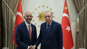 Cumhurbaşkanı Erdoğan ABD Ankara Büyükelçisi Barrackı kabul etti