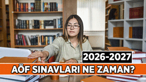 AÇIKÖĞRETİM 📍 AÖF sınavları ne zaman 2026-2027 AÖF Güz Dönemi sınav tarihleri hangi ayda, hangi günler İşte vize-final takvimi