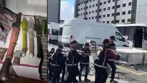 İstanbulda Saralların roketatarlı suikast planı çökertildi Peyzaj alanından cephanelik çıktı