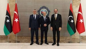 MİT Başkanı Kalın, Libya Temsilciler Meclisi ve Yüksek Devlet Konseyi Başkanları ile görüştü