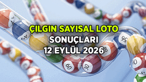 Çılgın Sayısal Loto çekiliş sonuçları ne zaman, saat kaçta açıklanacak 12 Eylül 2026 Bugün Sayısal Loto sonuçları sorgulama ekranı
