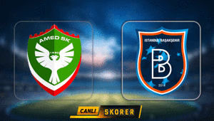 CANLI │ Süper Ligde Amedsporun rakibi Başakşehir
