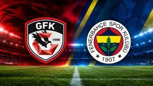 Gaziantep FK-Fenerbahçe maçı kaç kaç bitti