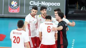 Türkiye-Romanya 2026 CEV Erkekler Avrupa Şampiyonası maçı kaç kaç bitti