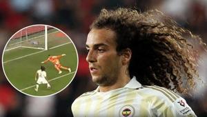 Fenerbahçede Matteo Guendouzi inanılmazı başardı Kaçan gol şaşkınlığa neden oldu