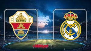 Elche - Real Madrid maçı kaç kaç sona erdi