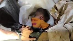 Antalya’da 6 yaşındaki Bünyamin’den 9 saat sonra sevindiren haber Paletler üzerinde uyurken bulundu