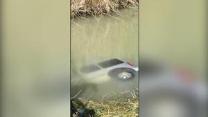Malatya’da feci kaza Araç çaya uçtu: 1 ölü, 1 yaralı