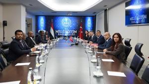 Milli Eğitim Bakanı Yusuf Tekin, Sudan Eğitim Bakanı Hajar ile bir araya geldi