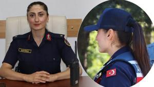 Kentte tarihi atama Komutan kadın subay oldu