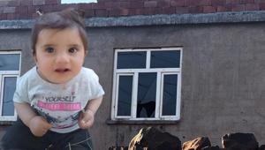 11 aylık Büşra bebeğin Diyarbakırdaki evi görüntülendi... Camların kırık olması dikkat çekti