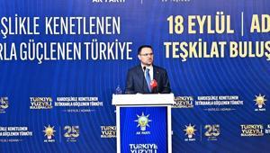 Adalet Bakanı Akın Gürlek, Adanada AK Parti Teşkilat Buluşmasında konuştu