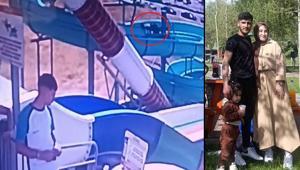 Aquaparkta kaydırakta feci ölüm Görüntüler ortaya çıktı: Kayanlar peş peşe atlamaya başladı