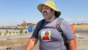 Narin cinayeti Baba Arif Güran Ankara’ya yürüyüş başlattı