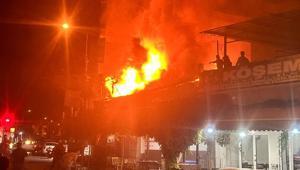 İzmir Ödemişte ekmek fırını yangını