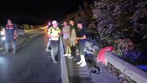 Manisa’da motosikletler çarpıştı: 1’i ağır 3 yaralı
