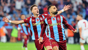 Trabzonspor - Galatasaray maçı Avrupada gündem oldu Salah yerle bir etti