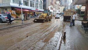 Rize’de selin ardından alarm veren tablo 40 noktada tedbir alındı: Yardımlar pazartesi başlıyor