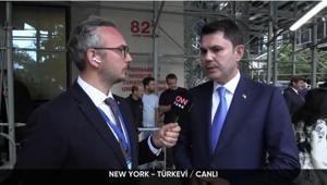 New Yorkta CNN Türke konuşan Bakan Kurum: BMde tüm dünyayla eylem planımızı paylaştık