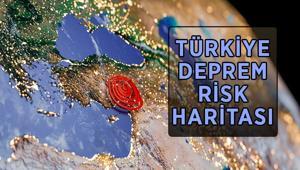 TÜRKİYE DEPREM RİSK HARİTASI 2026: Deprem riski tehlikeli iller neresi Türkiyede fay hattının geçtiği iller hangileri