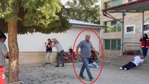 Tatbikatı gerçek sandı Muhtar yaralılara yardım için hastaneye koştu