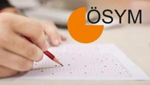 ÖSYM hafta sonu 3 sınav düzenleyecek
