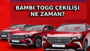 BAMBİ TOGG ÇEKİLİŞİ NE ZAMAN Bambi TOGG çekilişi sonuçları ne zaman açıklanacak