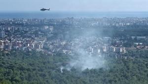 Antalya’da orman yangını çıktı Havadan ve karadan müdahale başladı