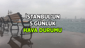 Yağış Haberleri ☔ İstanbul tüm hafta yağmurlu mu Bugünkü, yarınki ve diğer günlerin İstanbul hava durumu nasıl, kaç derece olacak