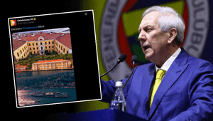 Galatasaraydan Fenerbahçe Başkanı Aziz Yıldırıma gönderme