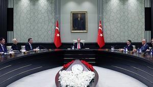 Kabine, Cumhurbaşkanı Erdoğan başkanlığında toplandı