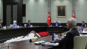 Kabine, Cumhurbaşkanı Erdoğan başkanlığında toplandı