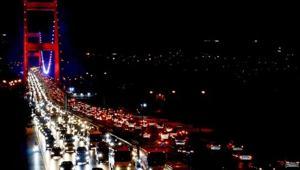 İstanbulda trafik yoğunluğu yüzde 80e ulaştı