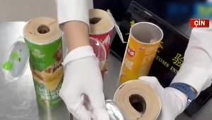 Cips kutularından balya balya para çıktı İşte o anlar