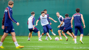 Trabzonspor, Samsunspor maçı hazırlıklarını sürdürdü