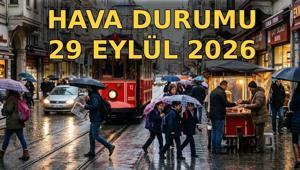 BUGÜNKÜ HAVA DURUMU (29 EYLÜL 2026 SALI) 🌂 Bugün yağmur yağacak mı, hangi illerde yağış var Hava nasıl olacak Meteoroloji hava durumu raporu