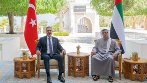 Dışişleri Bakanı Hakan Fidan, BAE Devlet Başkanı Al Nahyan tarafından kabul edildi