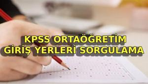 KPSS ORTAÖĞRETİM GİRİŞ YERLERİ SORGULAMA | KPSS ortaöğretim sınavı ne zaman KPSS ortaöğretim sınav giriş belgesi yayınlandı mı