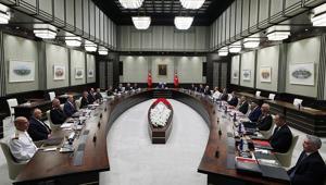 MGK, Cumhurbaşkanı Erdoğan başkanlığında toplandı