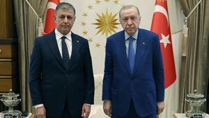 Cumhurbaşkanı Erdoğan İzmir Büyükşehir Belediye Başkanı Tugayı kabul etti