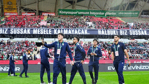 Konyada tribünler Filistin için tek yürek oldu Tarih sussa hakikat susmayacak