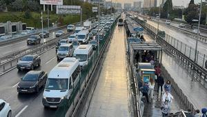 İstanbulda iş çıkışı yoğun trafik Yüzde 89a çıktı
