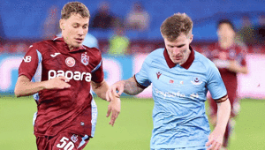 Trabzonspor hazırlık maçında Drogheda Uniteda tek golle mağlup oldu