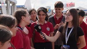 Haberimiz Olsun öğrencileri TEKNOFEST Güneydoğuyu sahadan takip ediyor