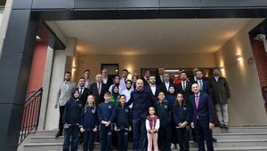 İlim Yayma Vakfı Mütevelli Heyeti Başkanı Bilal Erdoğan, Düzcede öğrencilerle buluştu