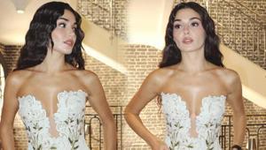 Parise Hande Erçel damgası Zarafetiyle büyüledi
