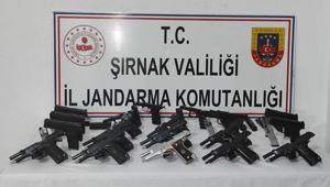 Şırnakta 3 tırda uyuşturucu ve silah ele geçirildi