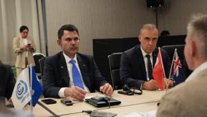 Bakan Kurum, Avustralya İklim Değişikliği ve Enerji Bakanı Bowen ile görüştü